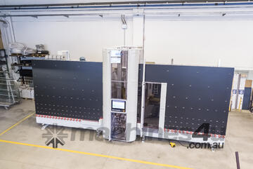 CMS Aura - Automatic Vertical Arrissing/Seaming for float and laminated Glass CMS Aura - Automatic Vertical Arrissing/Seaming for float and laminated Glass