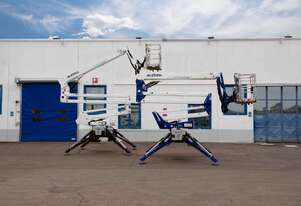 EV (Battery) Oil & Steel OctoPlus17 Spider Lift: 17m height 250kg 8m reach