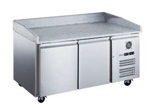 FED-X Two Door Standard Saladette On Castors - XPZ2600TN