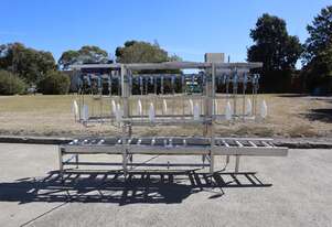 Commercial Poultry Chicken Cone Deboning Cut Up Line - Unimasz