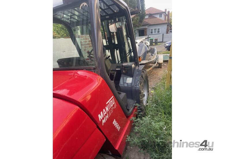 caption 2004 Forklift Manitou MH25-4 4502 hrs