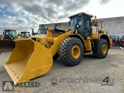 caption 2019 Caterpillar 972M Wheel Loader