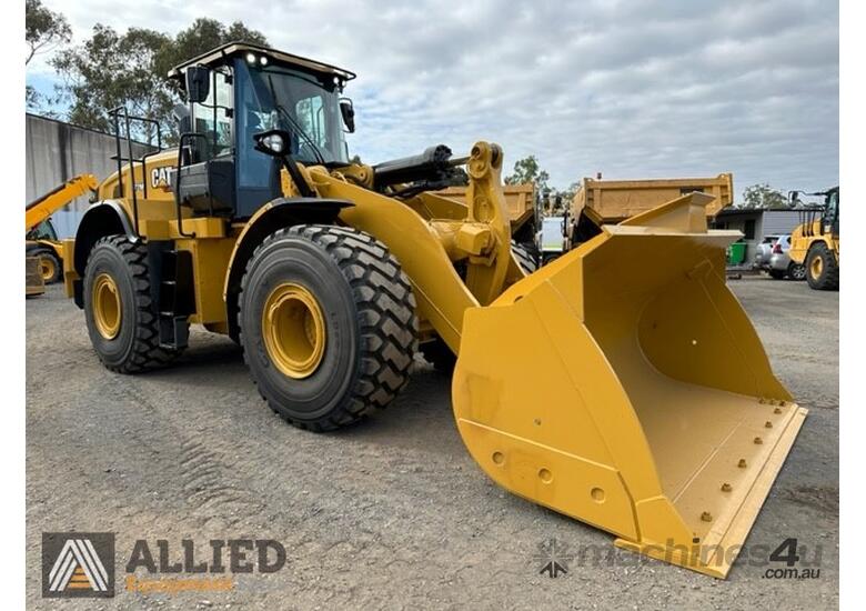 caption 2019 Caterpillar 972M Wheel Loader