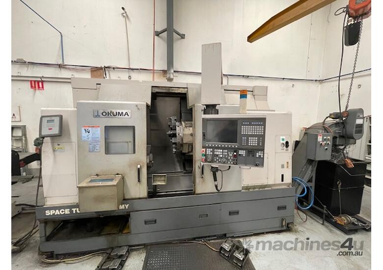caption Okuma LB300M CNC
