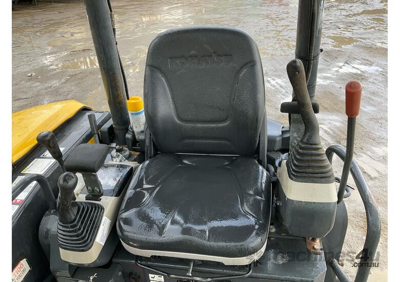 caption 2011 Komatsu PC45MR-3 Excavator (Rubber Padded)