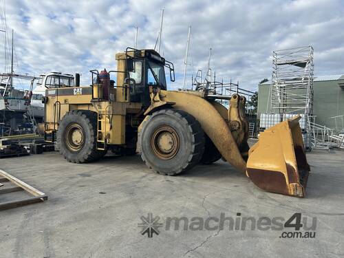 caption Caterpillar 988F Wheel Loader