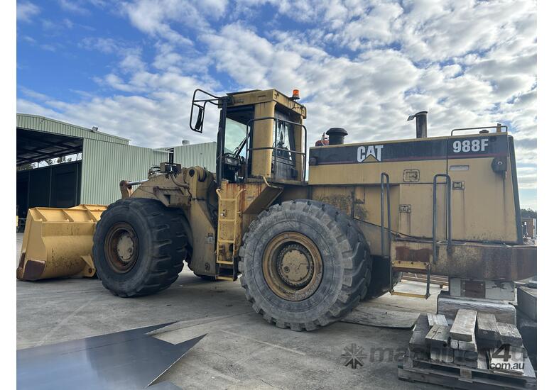 caption Caterpillar 988F Wheel Loader
