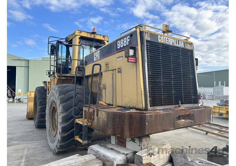 caption Caterpillar 988F Wheel Loader