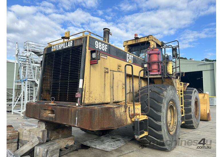 caption Caterpillar 988F Wheel Loader