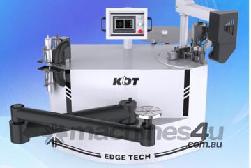 KDT Contoured panel edge and trim. Auto feed, precise end match