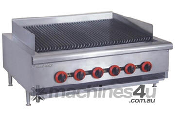 Gasmax Lpg Gas 6 Burner Char Grill Top Qr 36Elpg