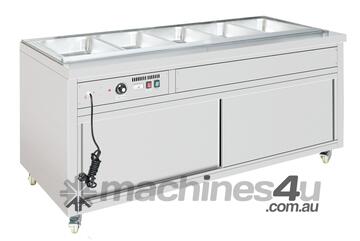 PG150FE-XB Thermaster Premium Wet and Dry Bain Marie Food Display 4x1/1 GN Pans