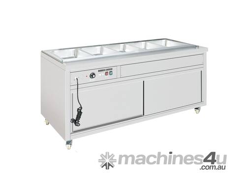 PG150FE-XB Thermaster Premium Wet and Dry Bain Marie Food Display 4x1/1 GN Pans