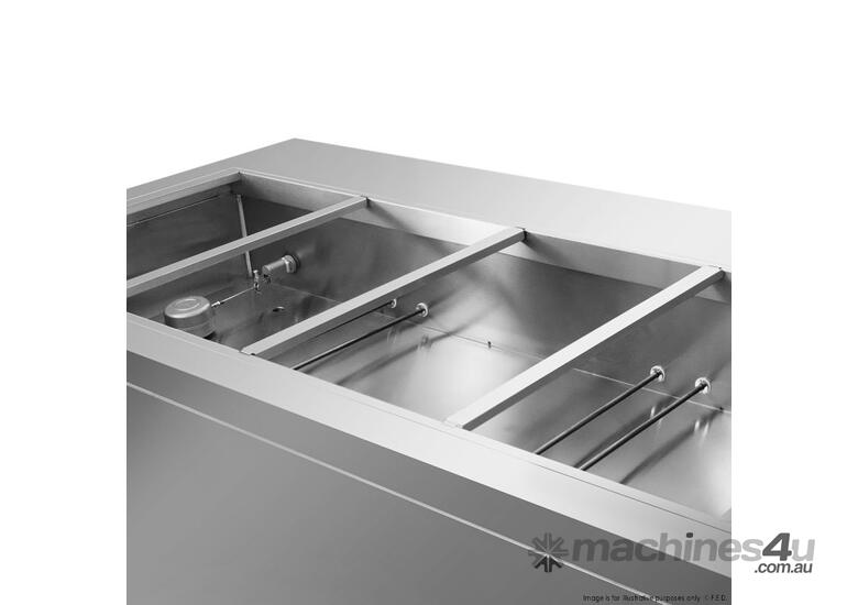 PG150FE-XB Thermaster Premium Wet and Dry Bain Marie Food Display 4x1/1 GN Pans