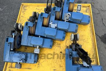 DEMAG-MANULIFT 3 phase MOTOR DFR200 Overhead Chain Hoist gantry friction wheel