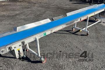 CONTECH ENGINEERING Flat Belt Food Grade Conveyor