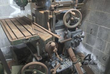 Vintage Milling Machine w Tool Sharpener