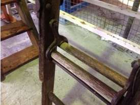 Very old timber Extention ladder - picture1' - Click to enlarge