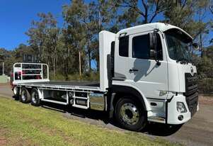 2019 UD Quon with only 200k kms, auto, 12 pallet, fitted with Moffett M5 extra reach
