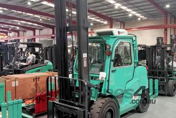 Mitsubishi 5 Tonne LPG Forklift 6 Metre Lift