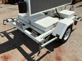 2017 VMS Trailer Signs Single Axle Sign Board Trailer - picture0' - Click to enlarge