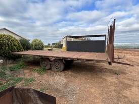 Homemade Dual Axle Flat Bed Trailer **Located Werribee South** - picture1' - Click to enlarge
