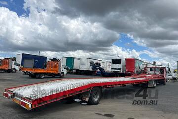 2012 Hino FD1J Car Carrier & Trailer