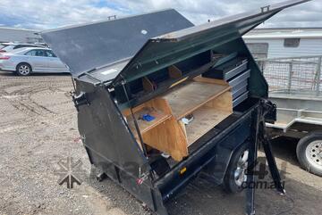 Homemade Enclosed Single Axle Box Trailer