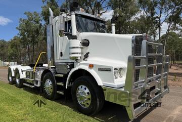 2017 Kenworth T659 8x4, Cummins X15, only 514k kms, 18sp, 181T rated and rear X lock