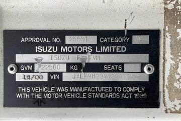 Isuzu 2000   FVM 1400 Pantech