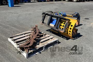 Himac Trenching Machine Attachment