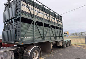 Cannon Semi Stock/Crate Trailer