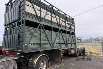 Cannon Semi Stock/Crate Trailer