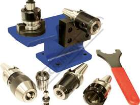 BT30 CNC Starter Tooling Package Deal  Includes Drill Chuck, Collet Chuck, Side Locks & Face Mill Ho - picture0' - Click to enlarge