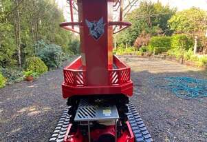 2015 Athena 630 Tracked Scissor Lift 6.4m Working Height Dual Petrol Electric Low Hours