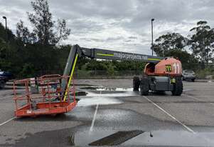 Upright Boom lift (knuckle boom) 80'