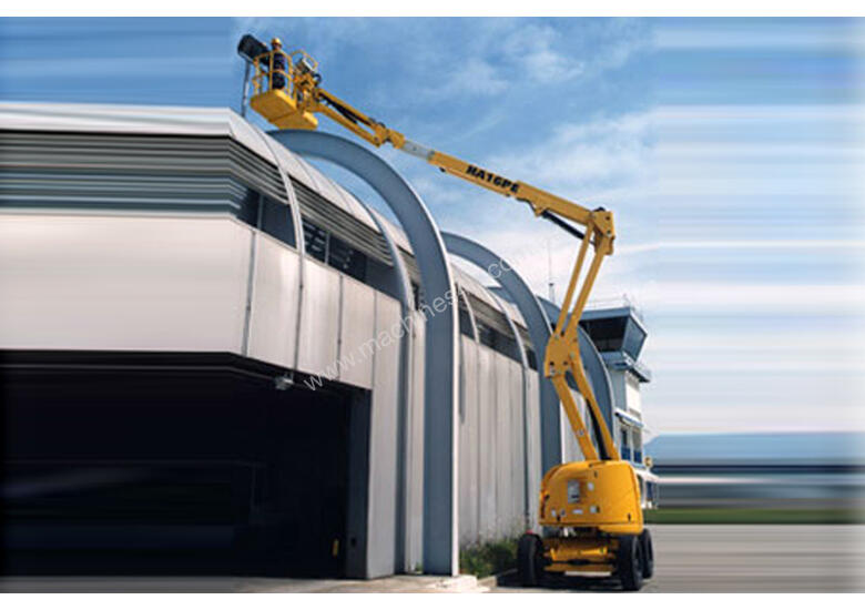 caption HA 15IP Battery Powered Knuckle Boom