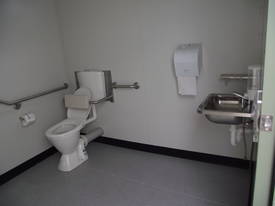 2.4 x 2.4 Transportable Disabled Toilet NC770 - picture2' - Click to enlarge