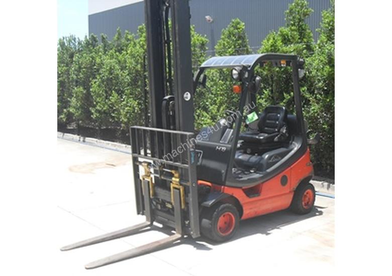 caption Used Forklift H18T - Genuine Preowned Linde