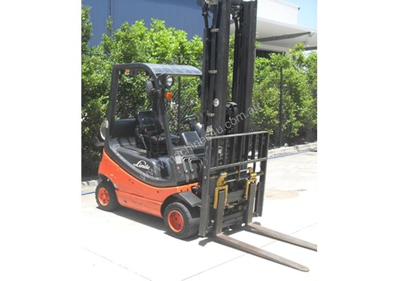 caption Used Forklift H18T - Genuine Preowned Linde