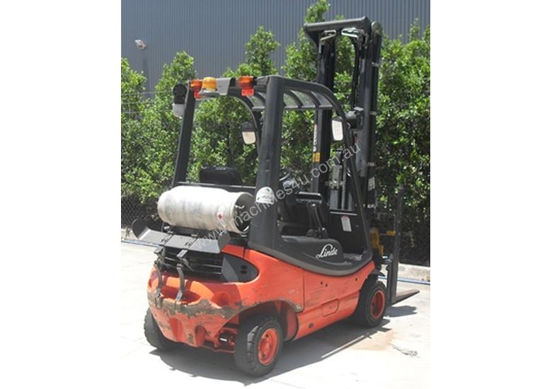 caption Used Forklift H18T - Genuine Preowned Linde