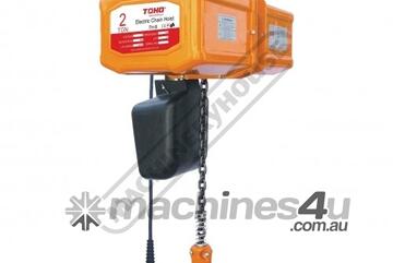 TECH0206 Electric Chain Hoist 2 Tonne x 6 Metre Lift
