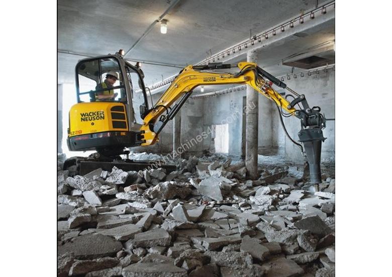 caption Wacker Neuson EZ28 Tracked-Excav Excavator