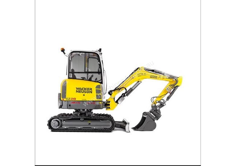 caption Wacker Neuson EZ28 Tracked-Excav Excavator