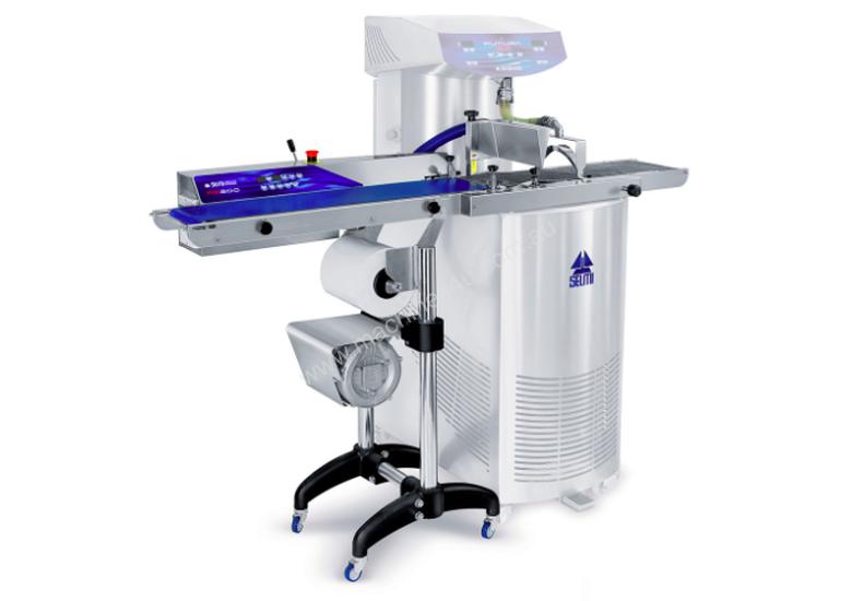 caption Selmi RS200 Chocolate Coating Machine