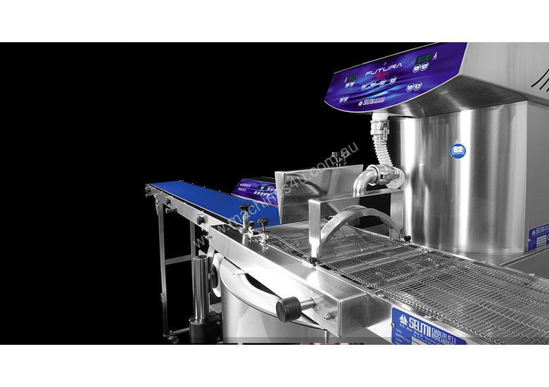 caption Selmi RS200 Chocolate Coating Machine