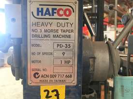 Hafco No. 3 Morse Taper Drilling Machine - picture0' - Click to enlarge