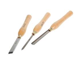 Economy Miniature Turning Chisel Set - 3 pce - picture1' - Click to enlarge