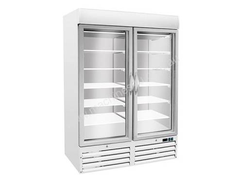 F.E.D. SD930 Stainless Steel Display Freezer