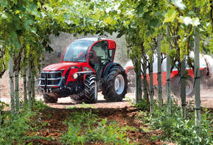 Antonio Carraro 4WD 89hp Tractor - Super Low, Large Rear Wheels!